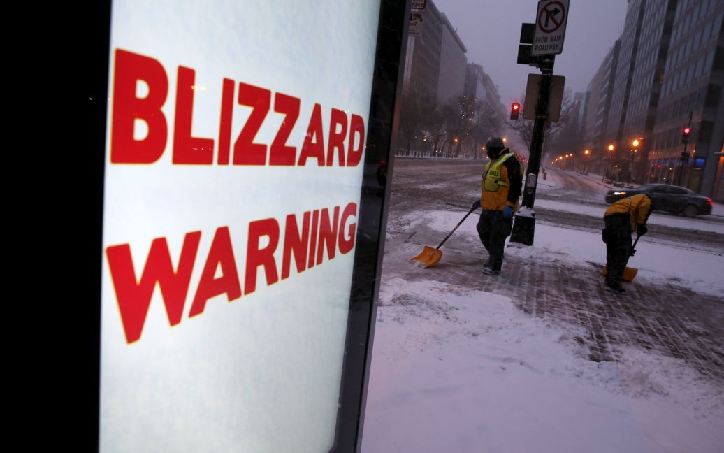 Снігова буря може стати найпотужнішою за останні десятиліття / © Reuters