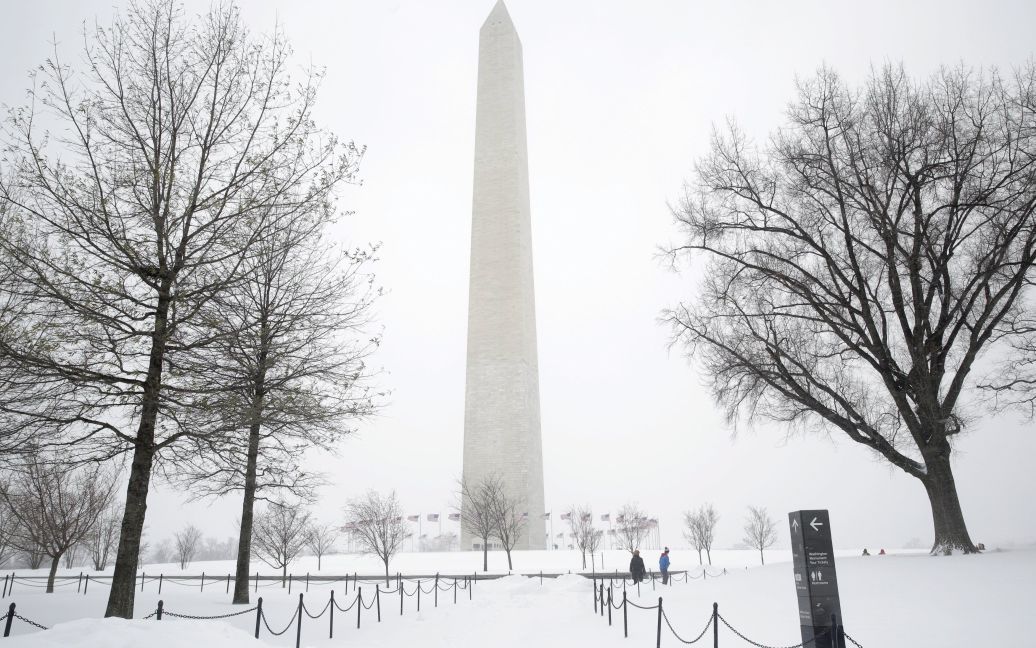 Восток США страдает от снежного шторма. / © Reuters