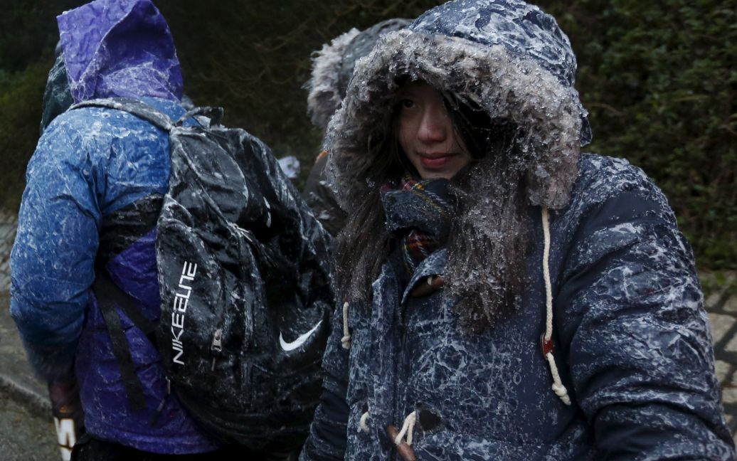 Восточная Азия страдает от непривычного для нее холода / © Reuters