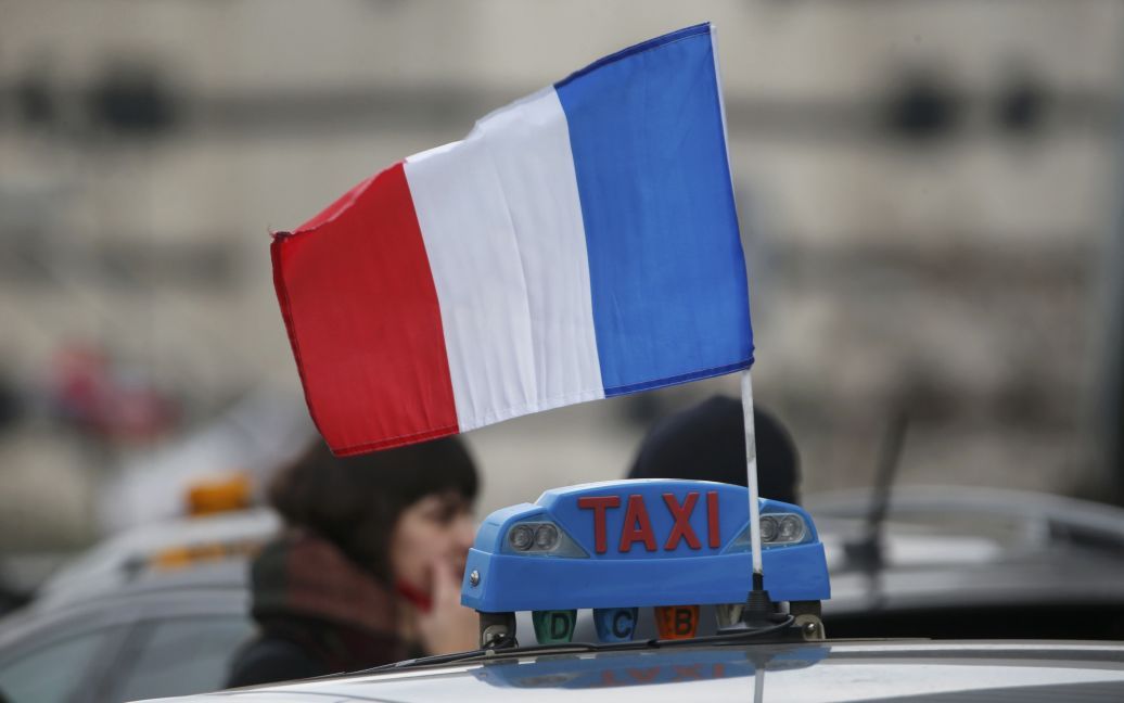 Во Франции таксисты протестуют против Uber / © Reuters
