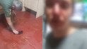 Скріншот з відео в Рівненському ТЦК
