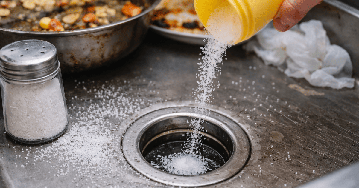 Засипати сіль у каналізацію під час морозів — це помилка