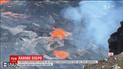 Американские геологи вплотную подобрались к "лавовому озеру" вулкана Килауэа