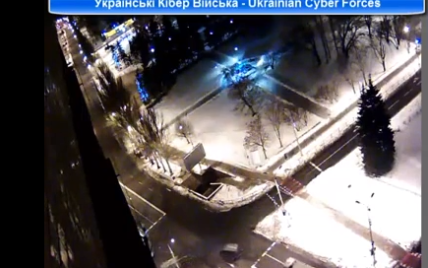 Украинские кибервойска показали перемещение военной техники в Донецке