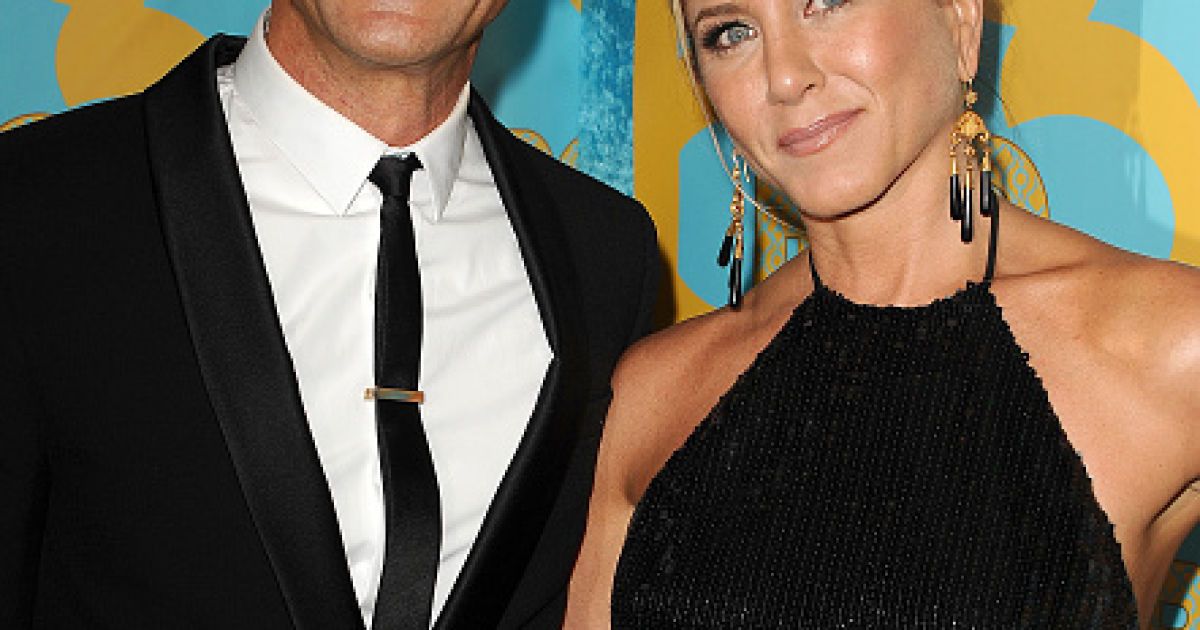 Джастин Теру и Дженнифер Энистон