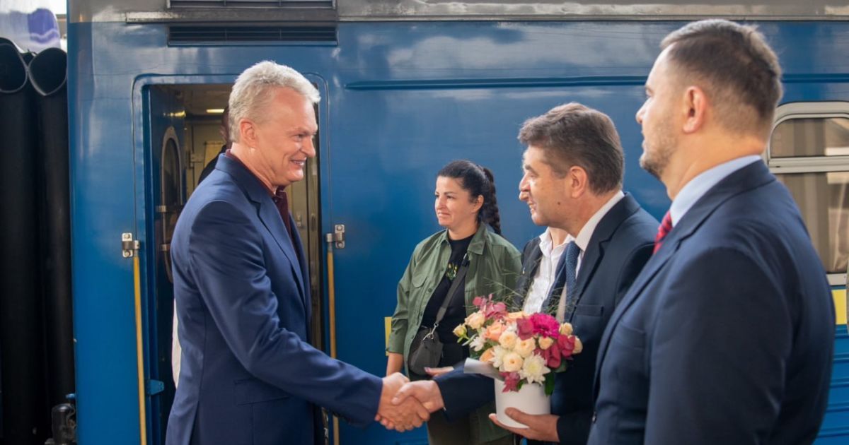 Президент Литви Ґітанас Науседа. ФОТО: Ґітанас Науседа/X