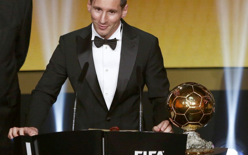 Месси в четвертый раз получил Золотой мяч / © Reuters