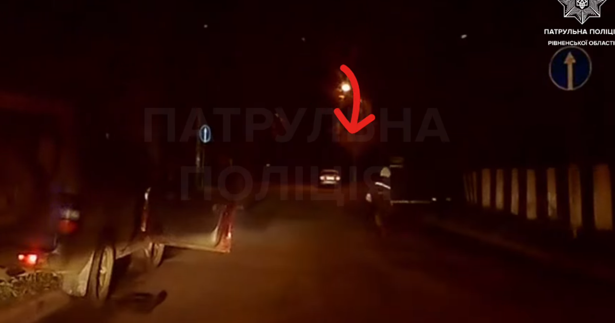 Скриншот із відео / Поліція Рівненської області