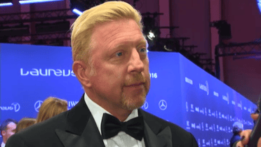 Як олімпійський чемпіон із тенісу Борис Беккер вітав Володимира Кличка з ювілеєм