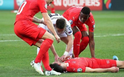 Грузинский футболист спас жизнь сопернику, который потерял сознание во время матча