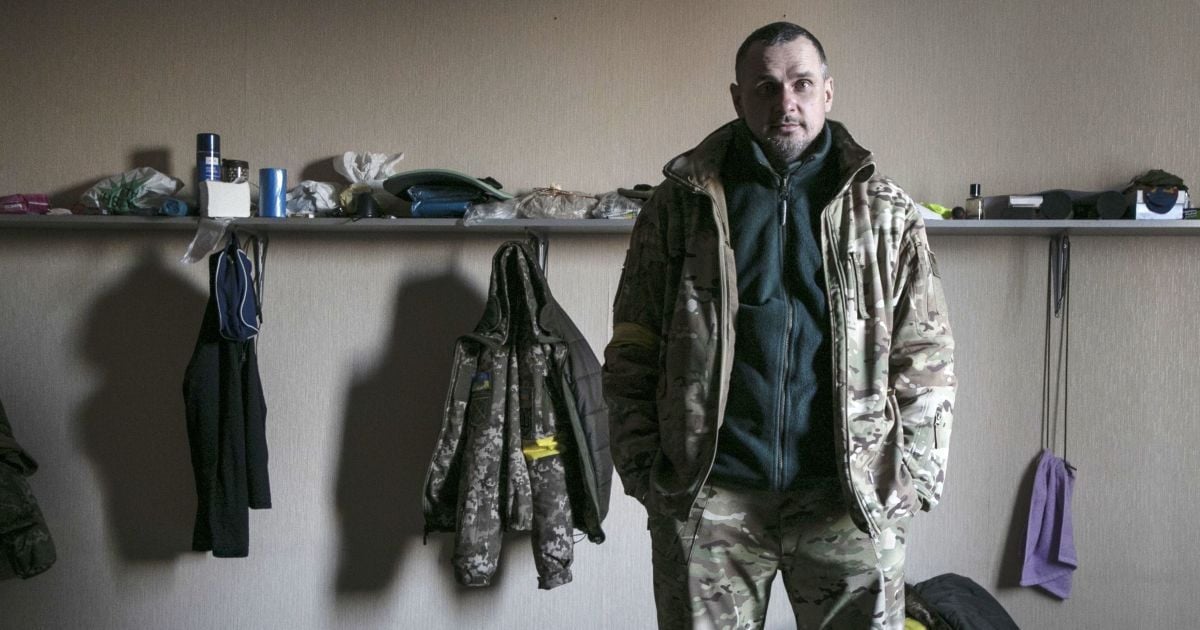 Командир штурмової роти в 47-й бригаді Олег Сенцов