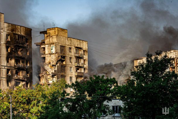 Росія перетворює Торецьк на руїну / Фото: 32 ОМБр