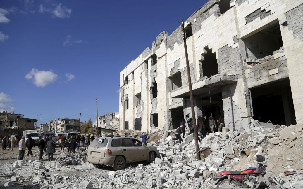 Містечко Аль-Нуман з 2012 року контролюється опозицією / © Reuters