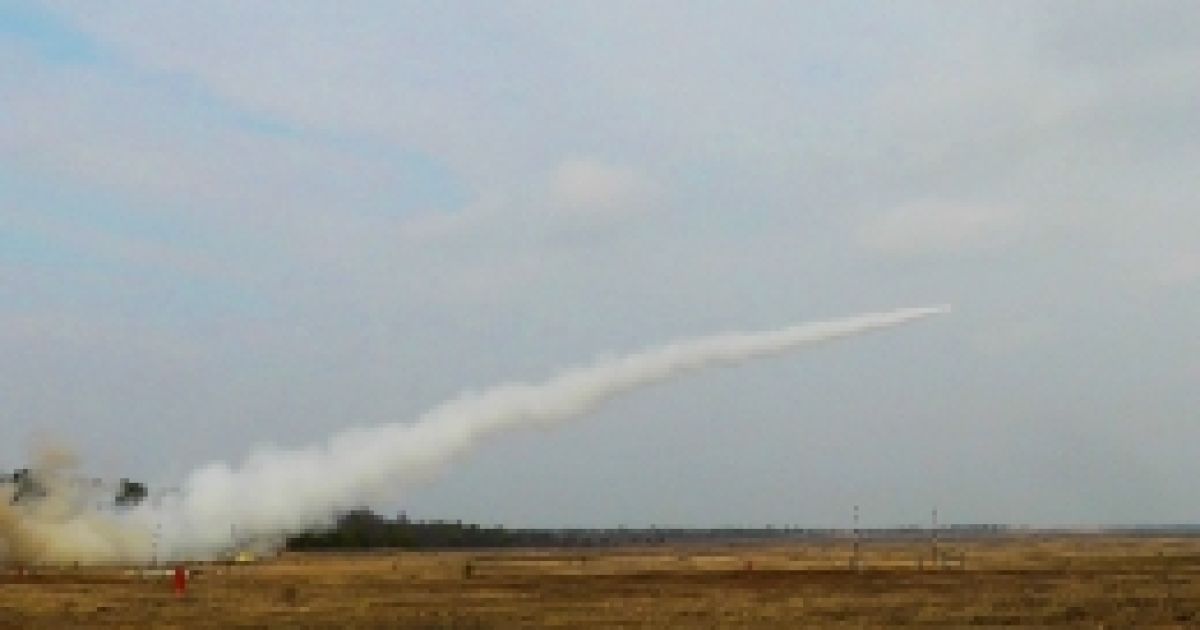 В Украине прошли испытания ракеты тактического назначения