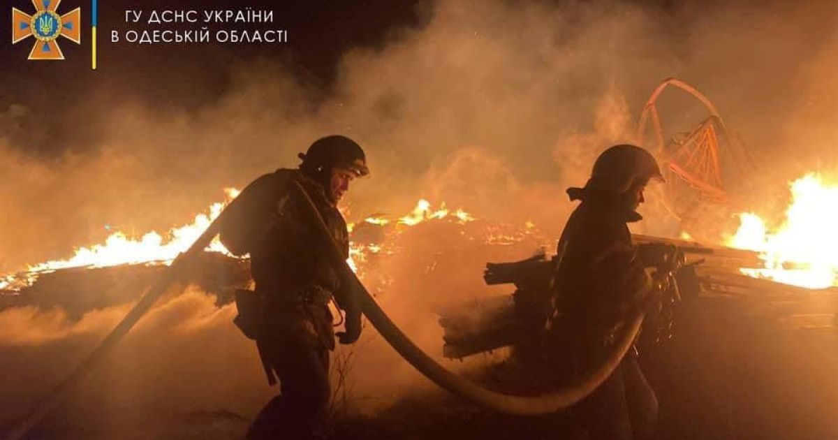 В Одесской области снова горел камыш: кто и зачем поджигает