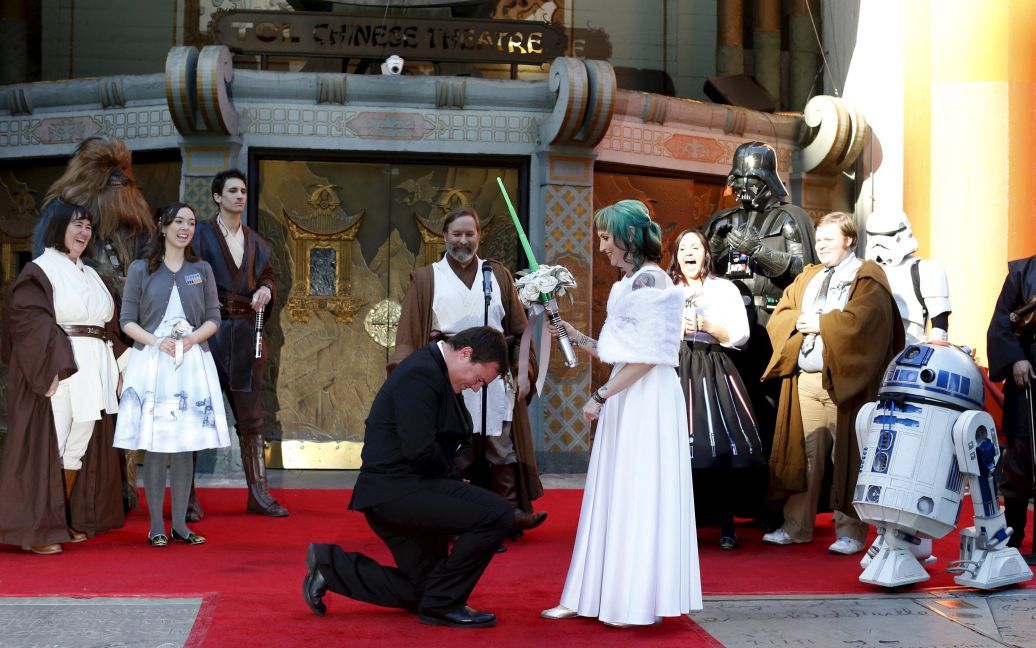 У Голлівуді відгуляли гучне весілля у стилі "Зоряних війн" / © Reuters