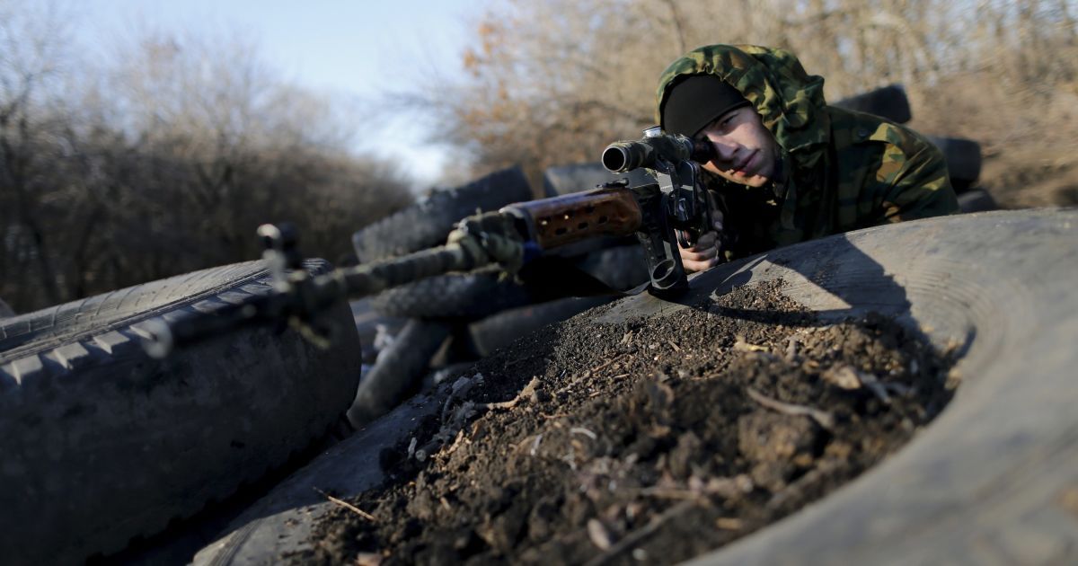 Враг атаковал украинских военных
