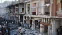 От бывшего промышленного центра Сирии остались одни руины.