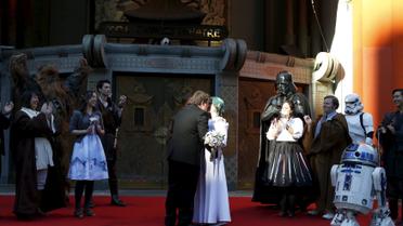 В Голливуде отгуляли громкую свадьбу в стиле &quot;Звездных войн&quot; / © Reuters