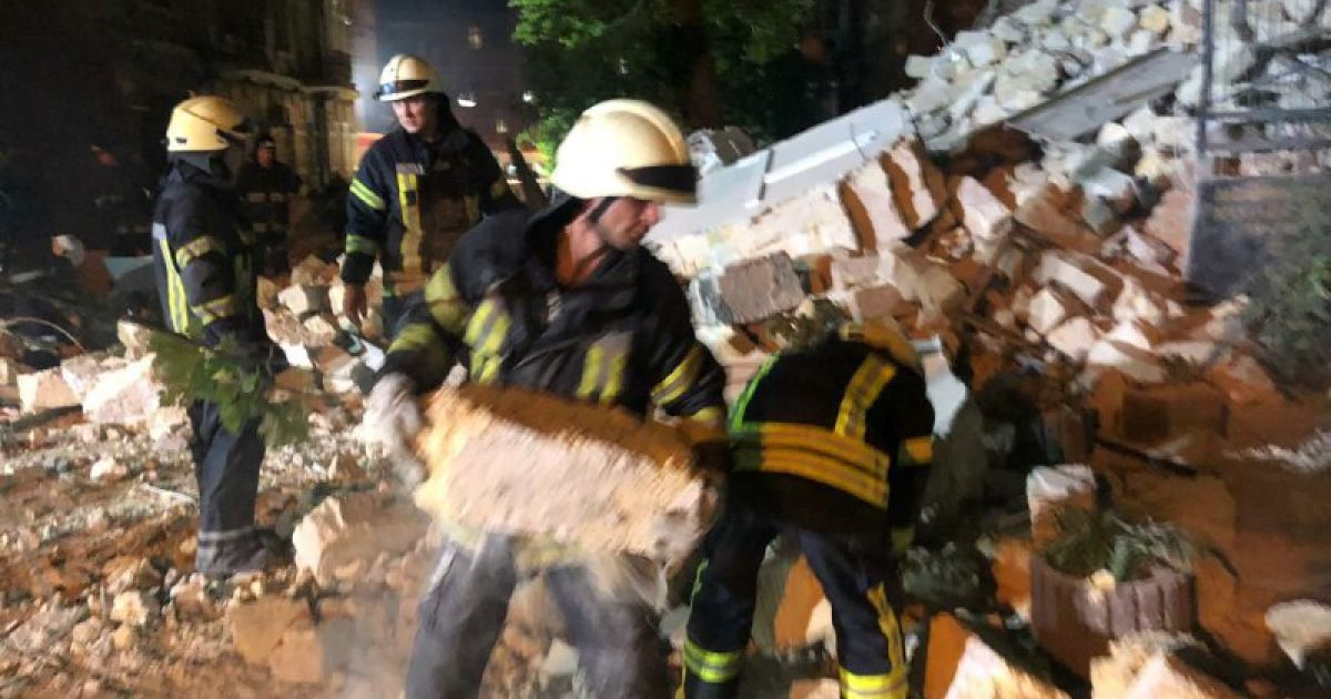 В Одесі обвалився житловий будинок, у якому проживають два десятки мешканців