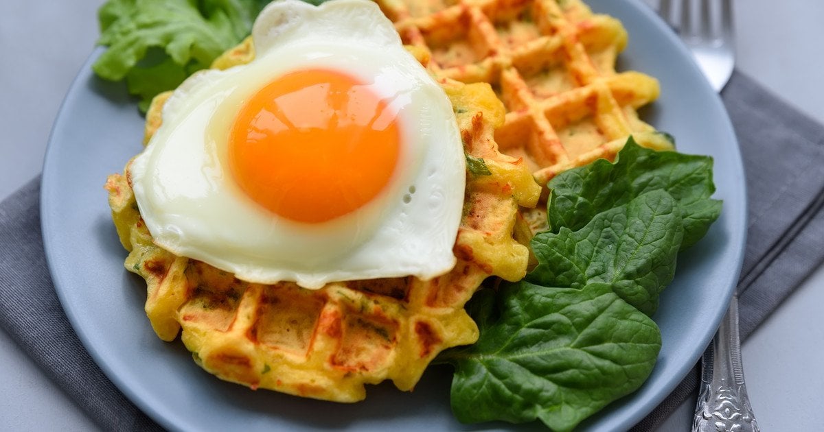 Сирні вафлі