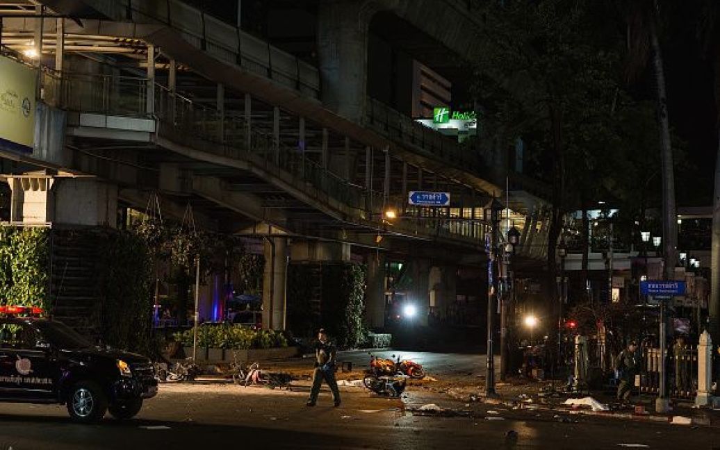 Место взрыва в Бангкоке. / © Getty Images