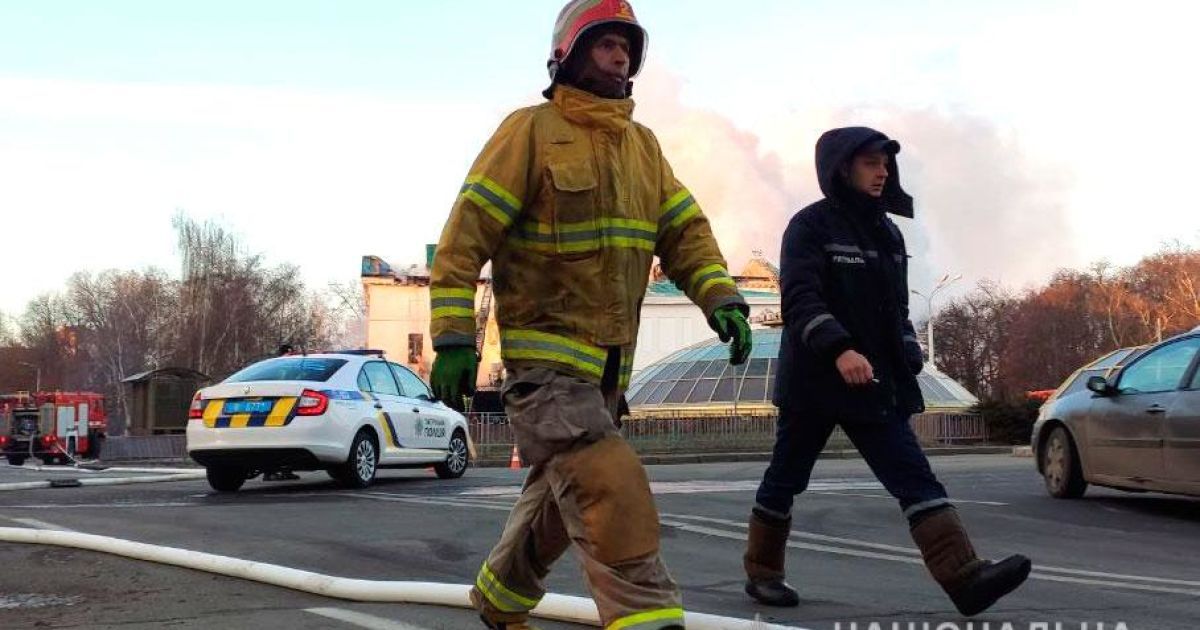 Пожежа у Полтаві_3 / © Полиция полтавской области