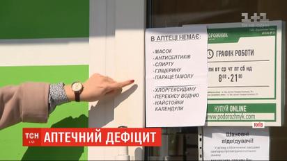 Дефицит стратегических товаров: в аптеках по-прежнему нет масок и антисептиков