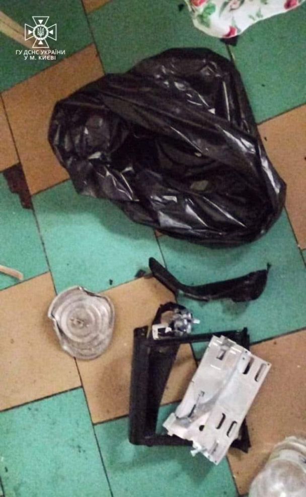 Наслідки вибуху газового балона у Києві / © Facebook/ ДСНС України