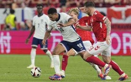 Сборная Англии сенсационно не осилила Данию в матче второго тура Евро-2024 (видео)