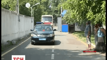 В Житомире встретили сотрудников ГАИ, которые вернулись домой со службы на Донбассе