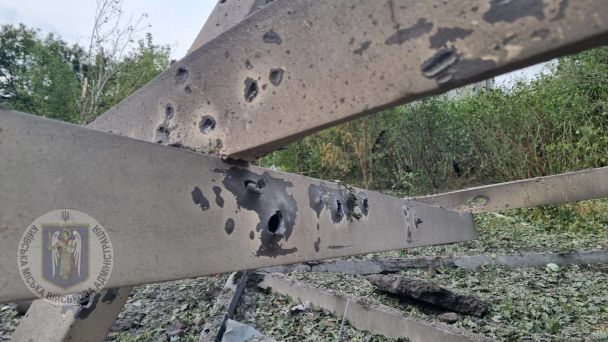 Ракектний удар по Києву 2 вересня / © Київська міська військова адміністрація
