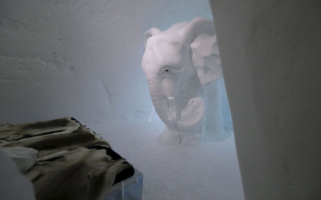 Reuters показав фото &laquo;чарівного&raquo; готелю із криги та снігу / © Reuters