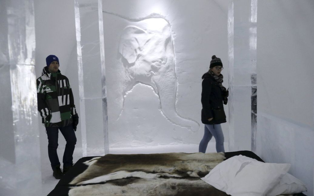 Reuters показав фото &laquo;чарівного&raquo; готелю із криги та снігу / © Reuters