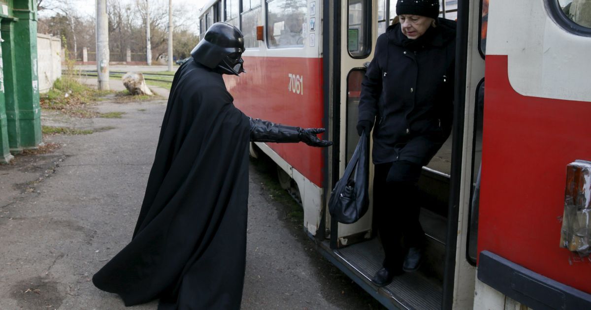 Reuters показал один день из жизни одесского Дарта Вейдера / © Reuters