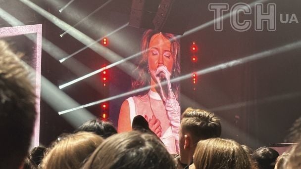 Концерт Нади Дорофеевой во Дворце спорта в Киеве