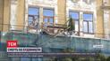 Во Львове мужчина, который реставрировал балкон, упал с высоты третьего этажа