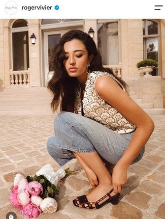 Леони Кассель, фото: instagram.com/rogervivier
