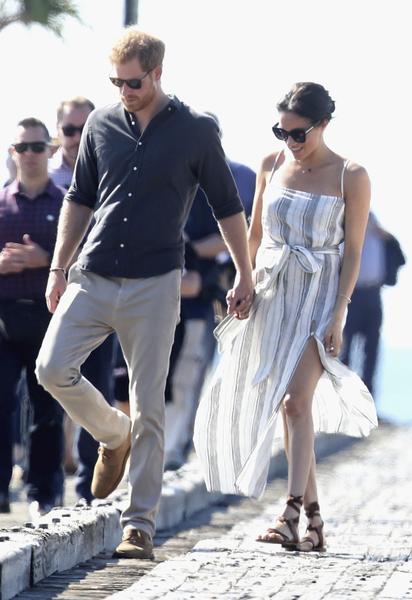 Герцогиня Меган під час першої вагітності сином Арчі / © Associated Press