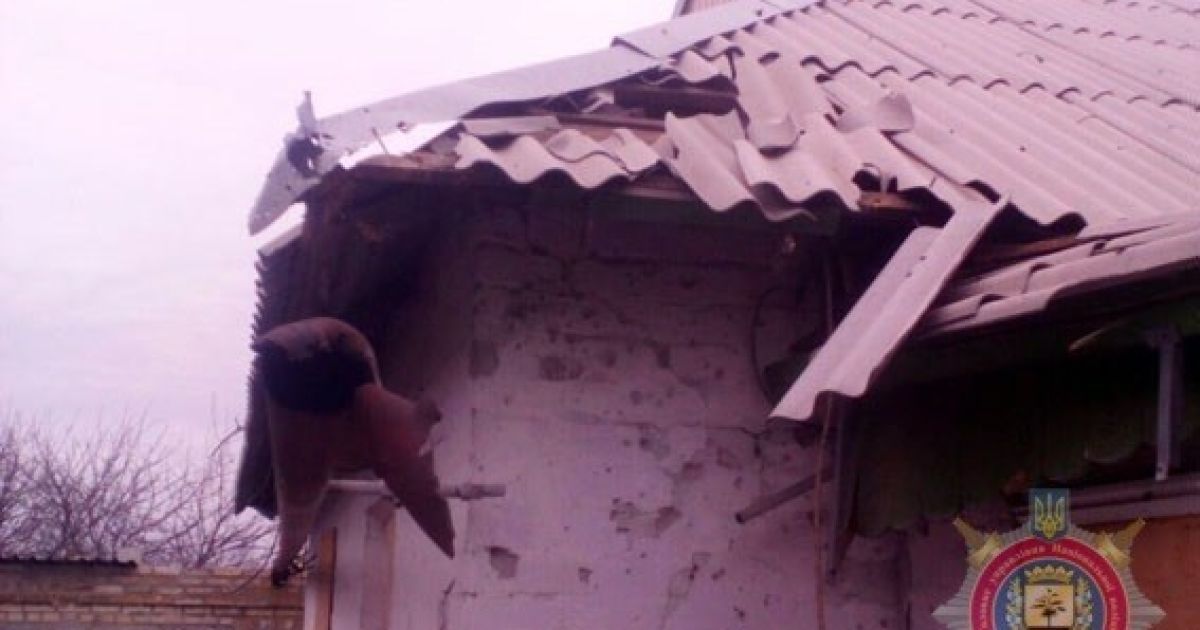 обстріл Красногорівки_7 / © ГУ Национальной полиции в Донецкой области