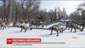 Українські військові, які вийшли з Феодосії після анексії Криму, долучилися до популярного флешмобу