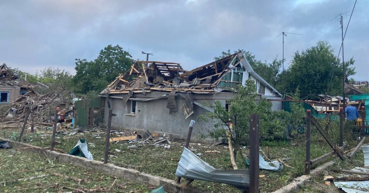 Обстріл Донецької обл_2 / © facebook/Павел Кириленко