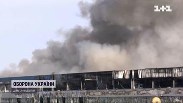 Ситуація в Київській області: окупанти підпалили продовольчі склади і продовжують обстрілювати села