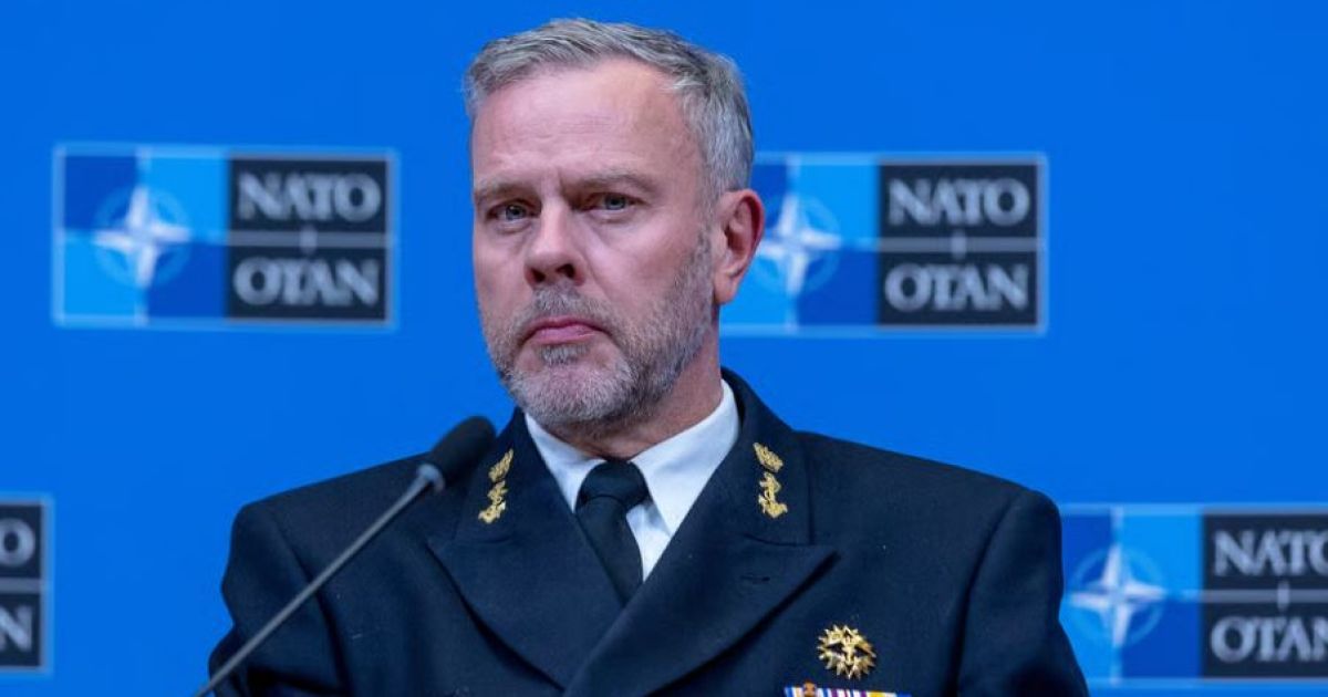 Голова військового комітету НАТО, адмірал Роб Бауер / Фото: X (Twitter)
