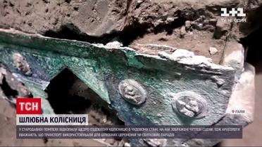 Новини світу: під час розкопок у Помпеях знайшли шлюбний транспорт