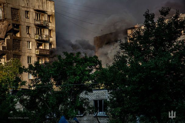 Росія перетворює Торецьк на руїну / Фото: 32 ОМБр