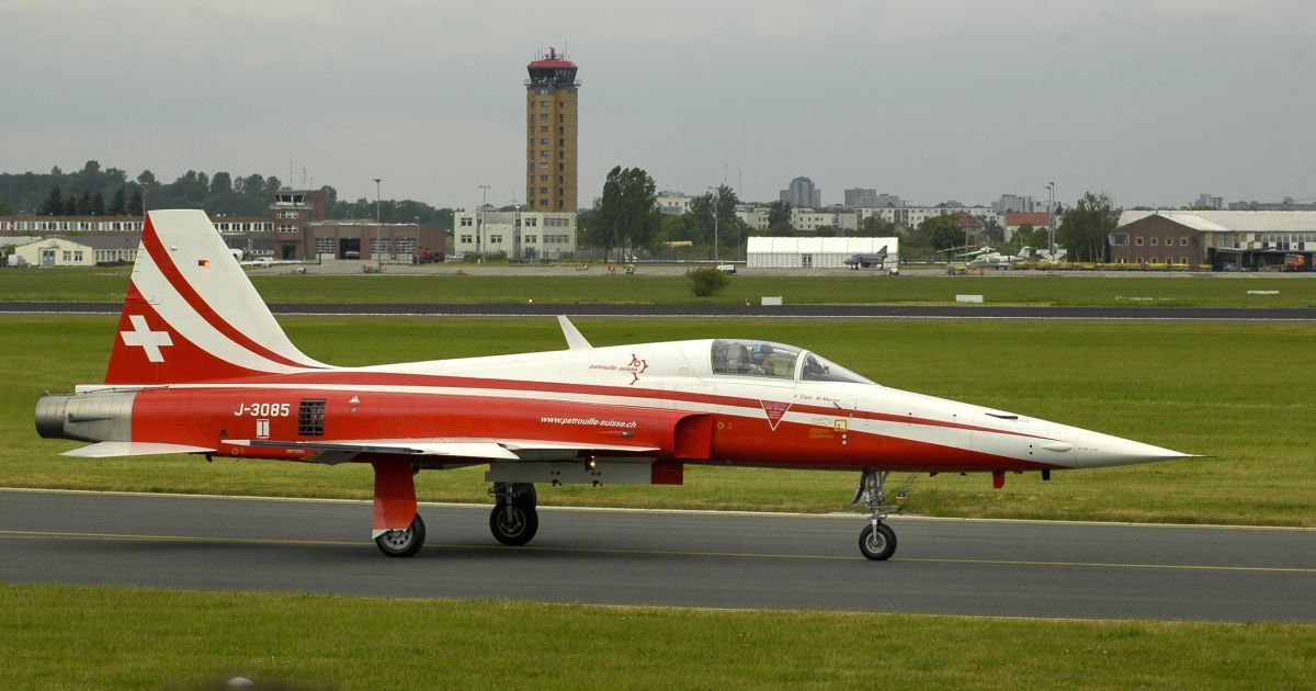 В Нидерландах разбился истребитель F-5