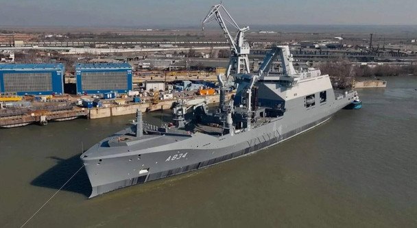 Военный флот Нидерландов получил новый корабль, сделанный из украинской стали компании Ахметова