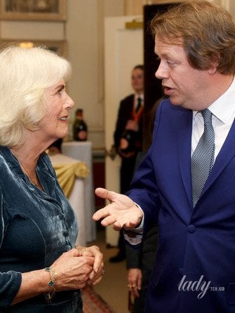 Королева Камілла із сином Томом