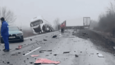 ДТП в Румунії з футбольними фанатами ПАОКа_5 / © скриншот з відео